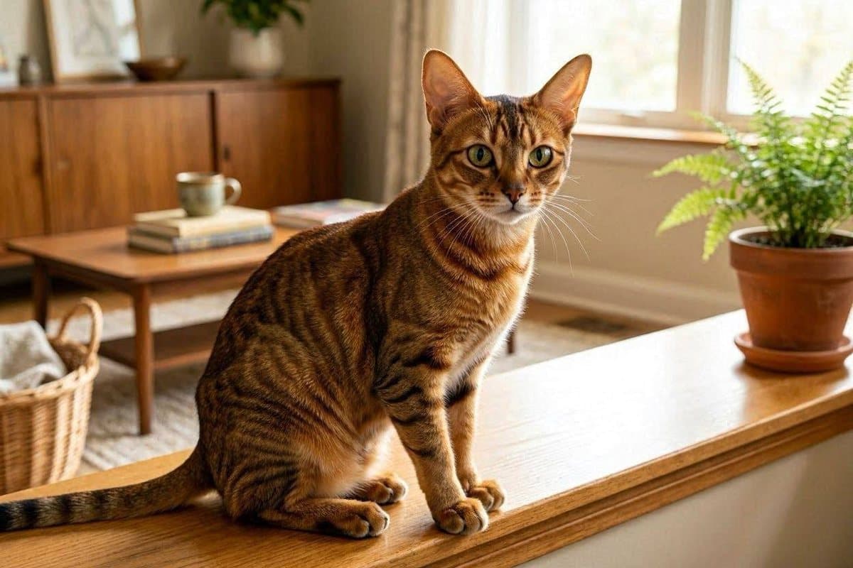 Photo of a Abyssinian Cat