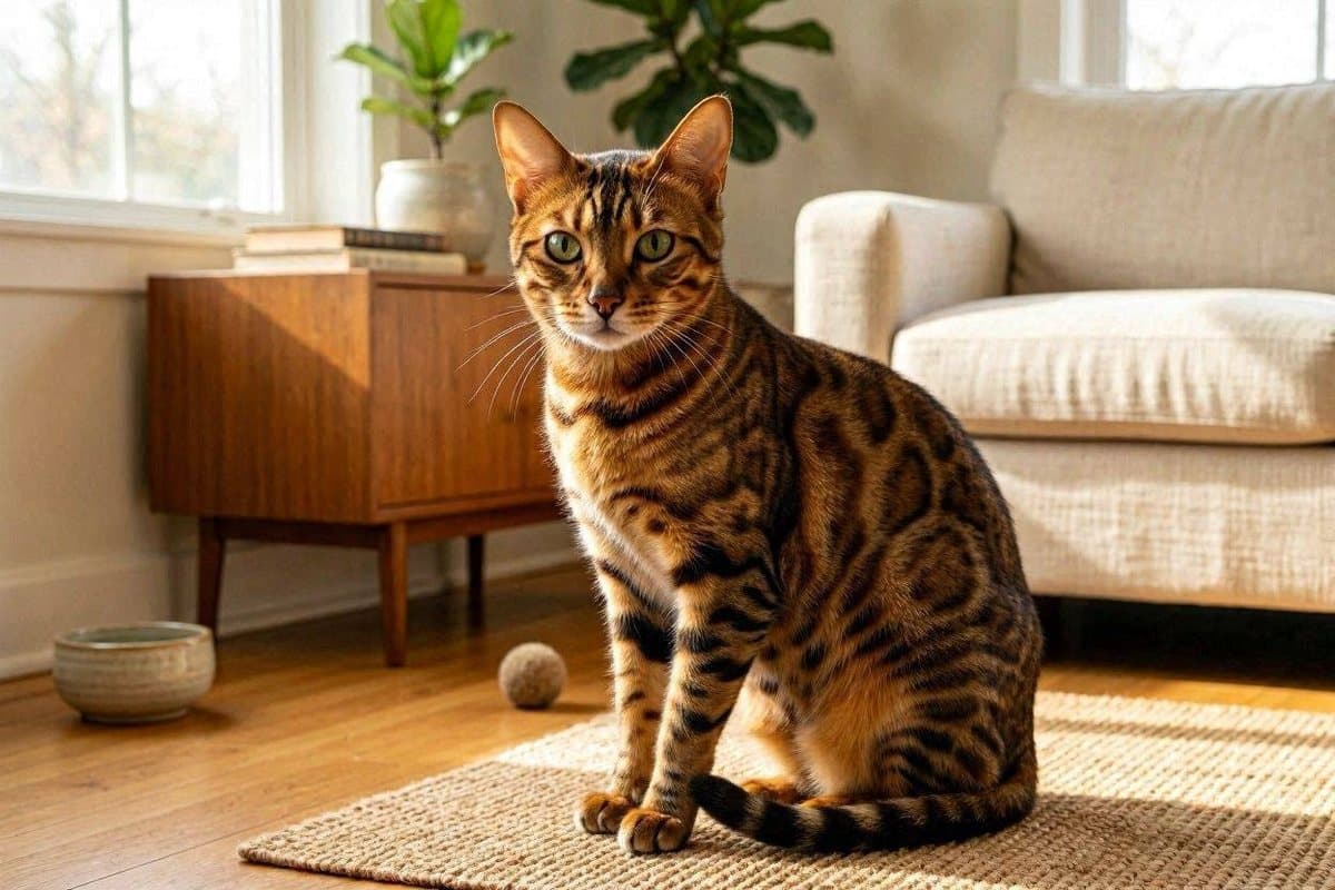 Photo of a Bengal Cat