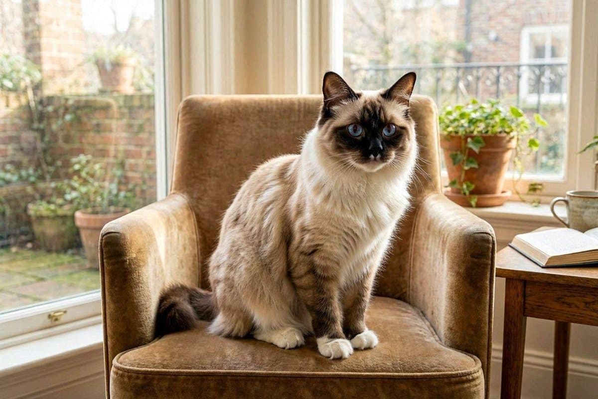 Photo of a Birman Cat