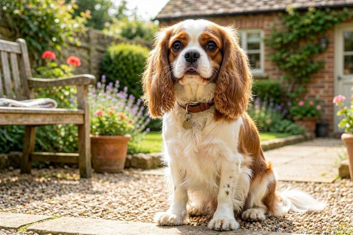 Photo of a Cavalier King Charles Spaniel