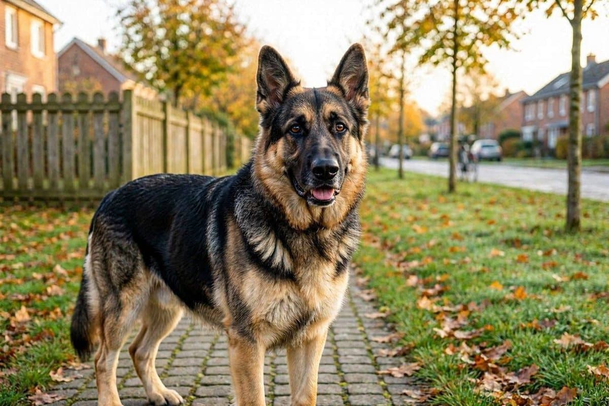 Photo of a German Shepherd