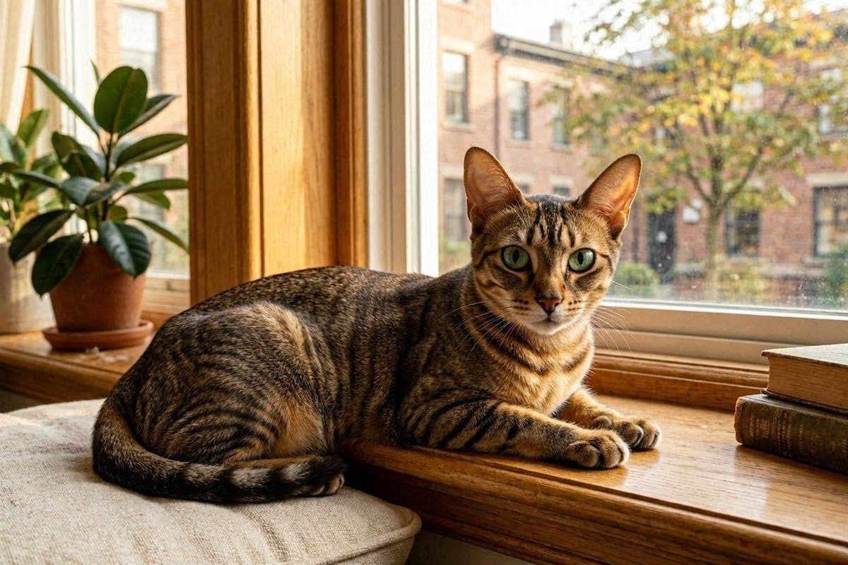Photo of a Oriental Shorthair Cat