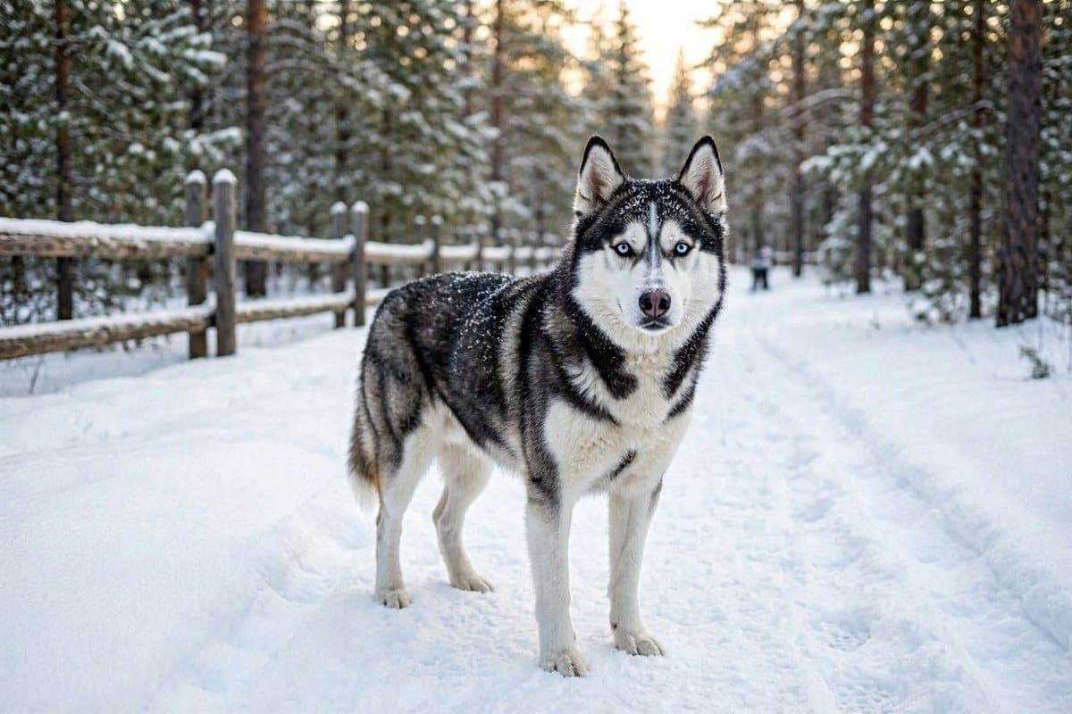 Photo of a Siberian Husky