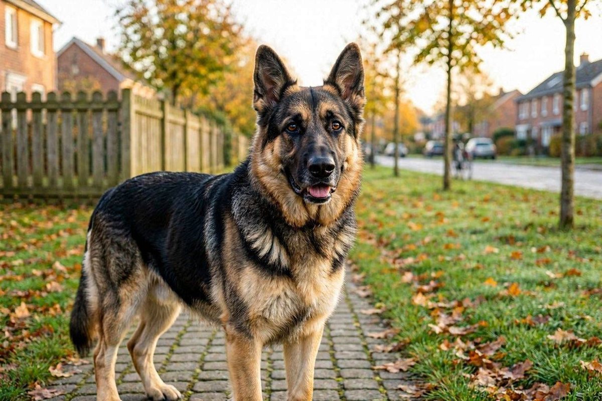 Photo of a German Shepherd